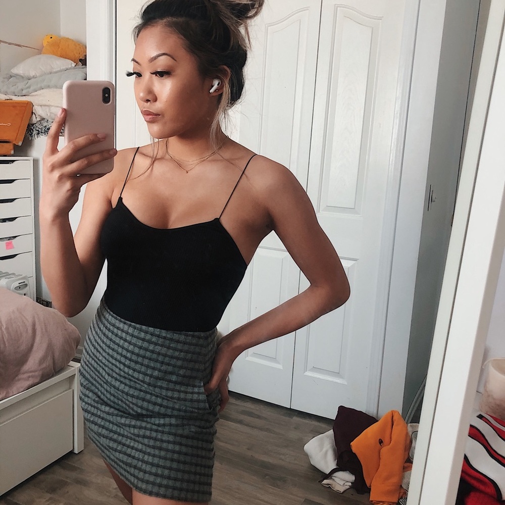 urban outfitters black bodysuit